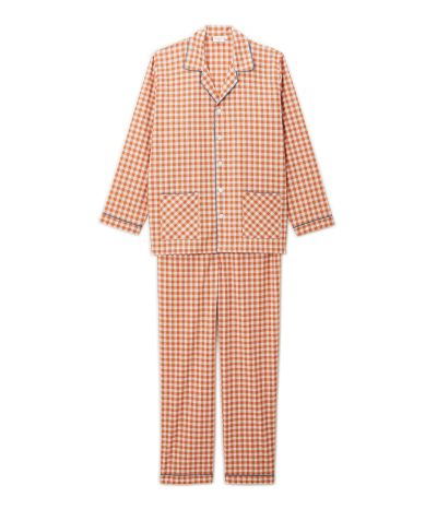 Pyjama homme à carreaux Garden party