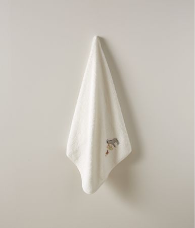 Drap de bain Eugène et Gribouille