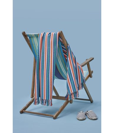 Tapis de plage coton Journée à la mer 100x170cm