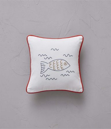 Coussin 30x30 cm Happy fish