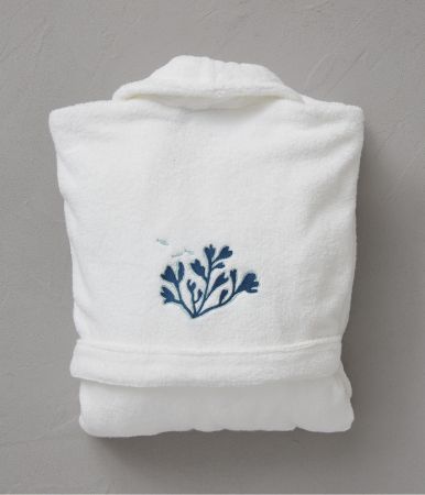 Peignoir Contre-Courants Blanc