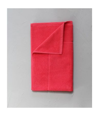 Tapis de bain rose Kérala 60x120 cm