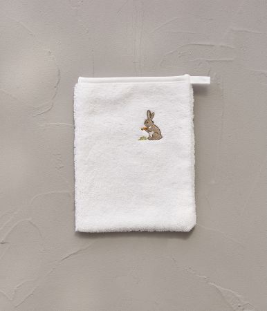 Gant brodé Mon petit lapin