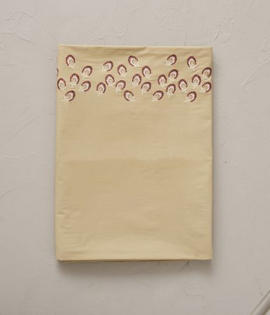 Housse de couette beige Francesca