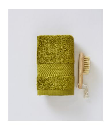Serviette invité Vert olive