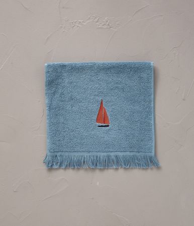 Serviette invité Porto pino bleu