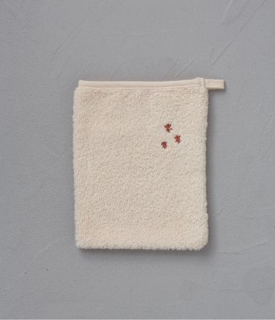 Gant de toilette brodé enfant Valentine 15x22cm