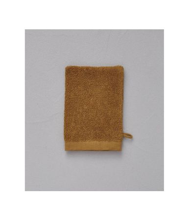 Gant de toilette Highlands caramel