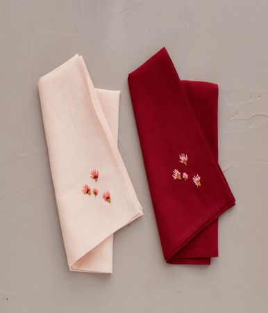 Serviette de table Cassis Blossom 47x47 cm