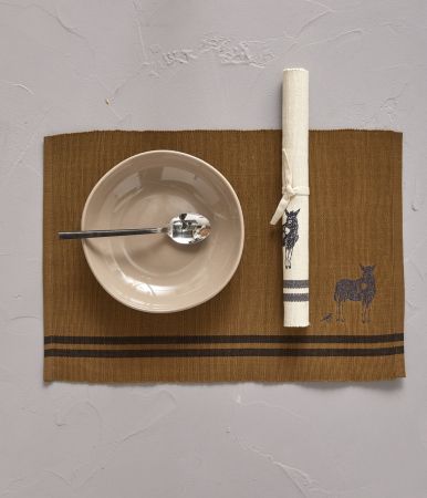 Set de table cotelé Arsène racine