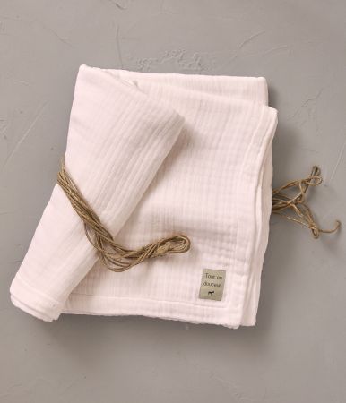 Plaid tout en douceur rose pétale