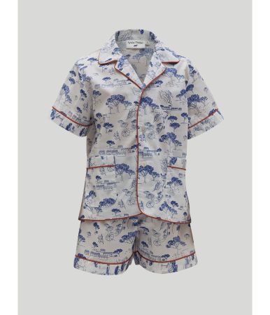 Pyjama short Journée à la mer