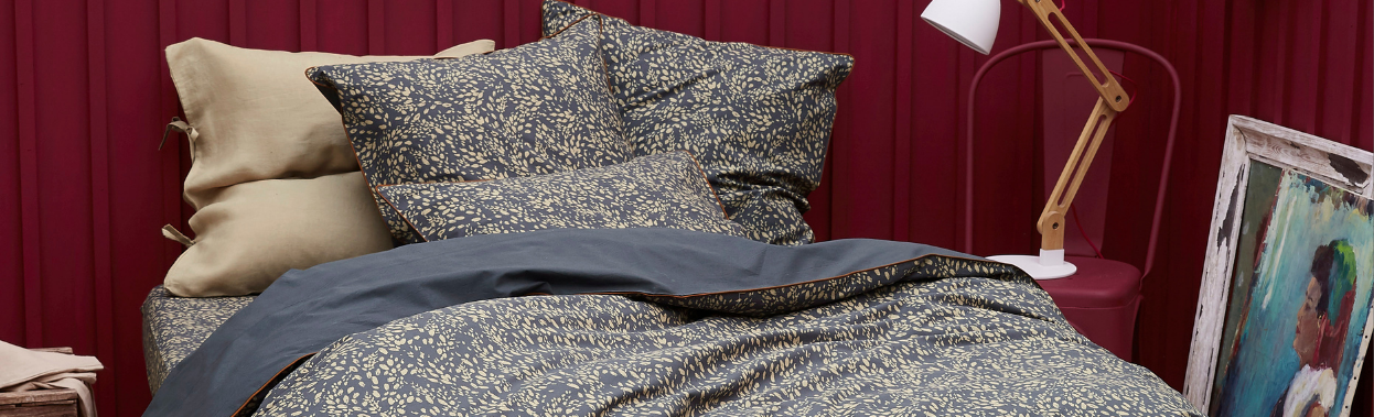 Printed bed linen