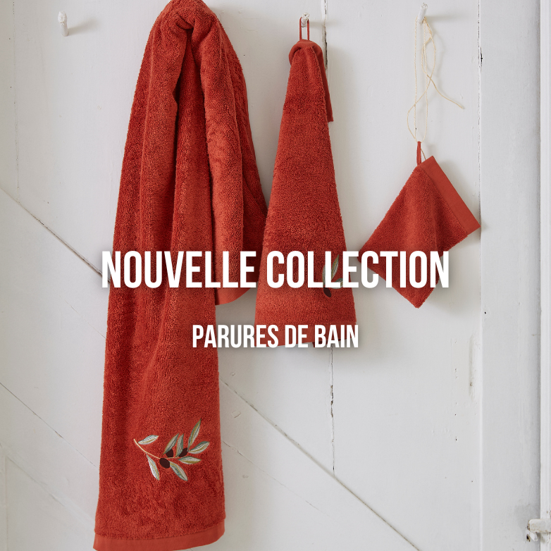 Nouvelle collection parures de bain 