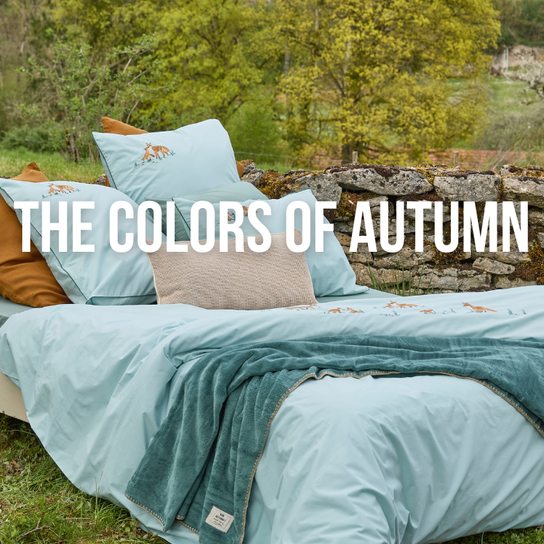 Bed linen The colours of automn