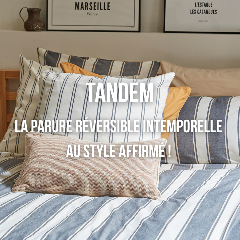 Linge de lit Tandem