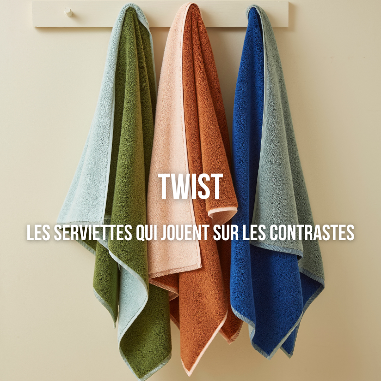 Les serviettes TWIST