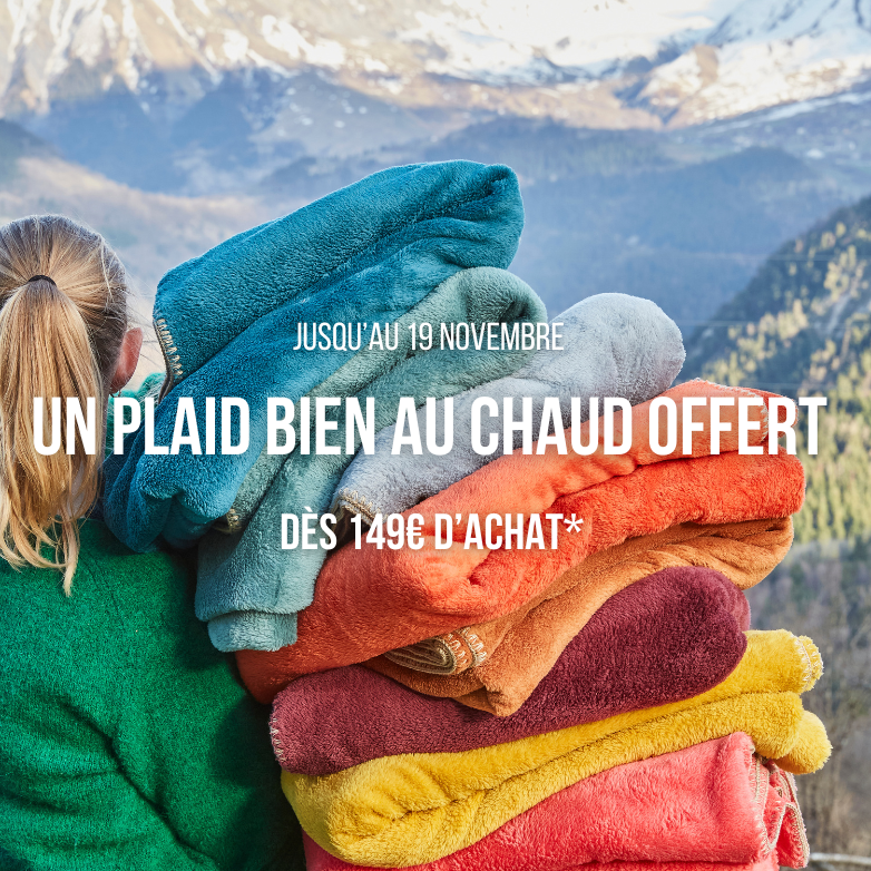 1 plaid polaire offert 