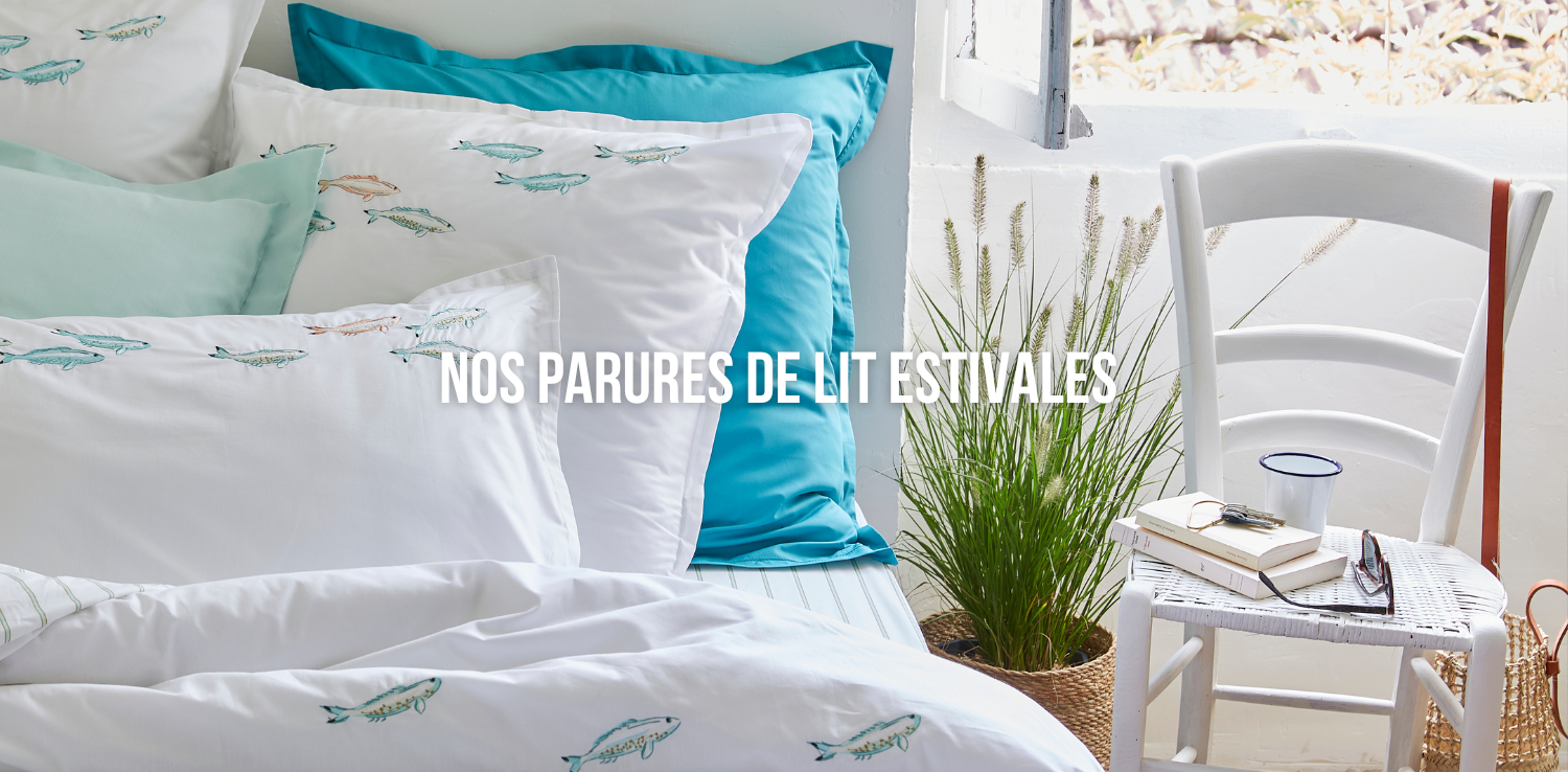 Nos parures de lit estivales