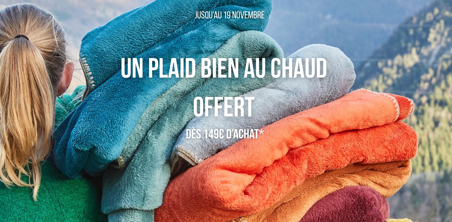 1 plaid polaire offert 