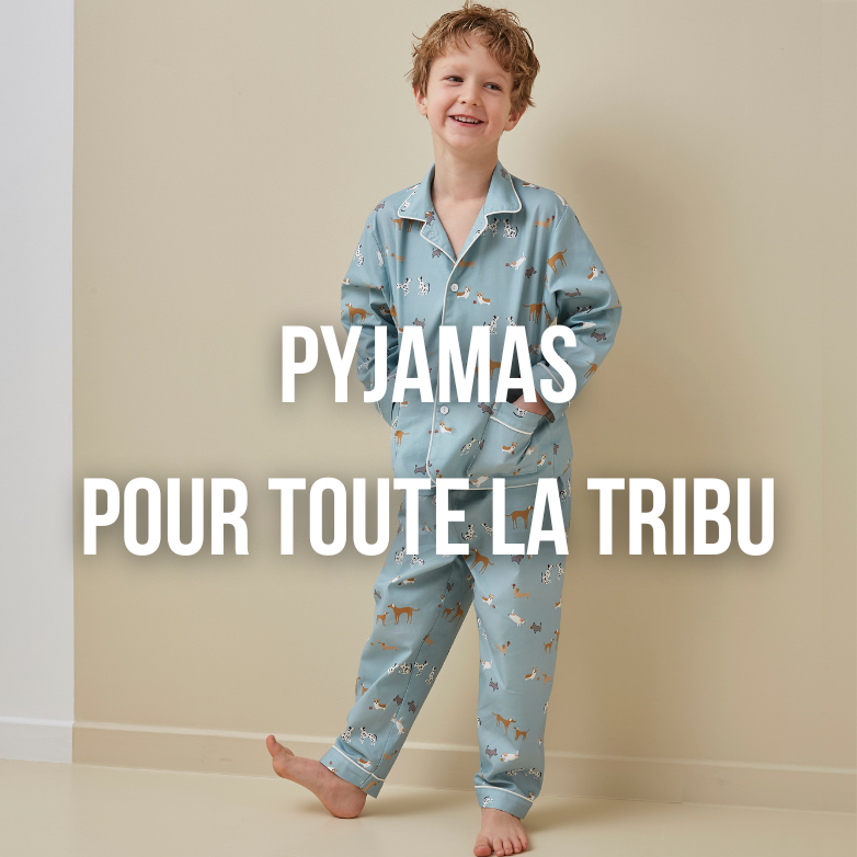 Pyjamas pour toute la famille 
