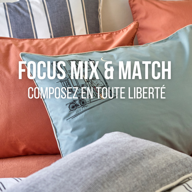 Mix & Match - Parure de lit