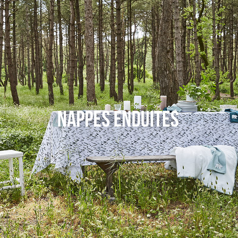 Nos nappes enduites 
