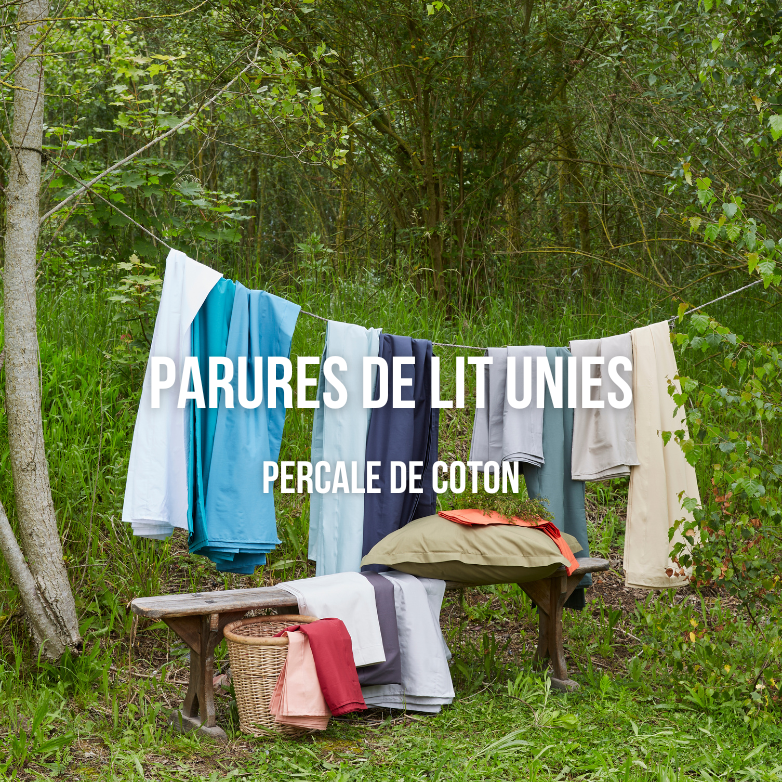 Parures de lit unies