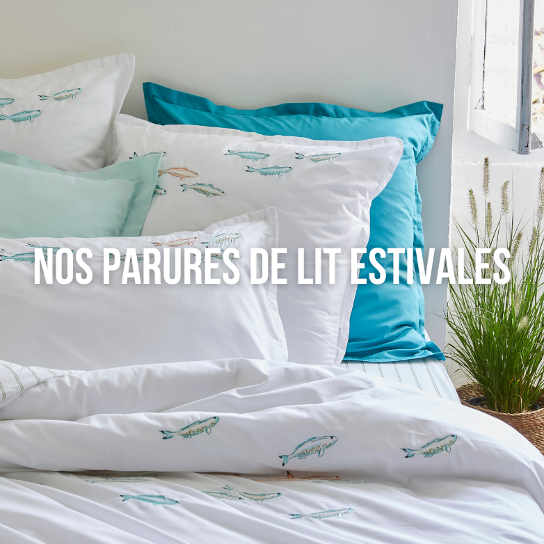 Nos parures de lit estivales