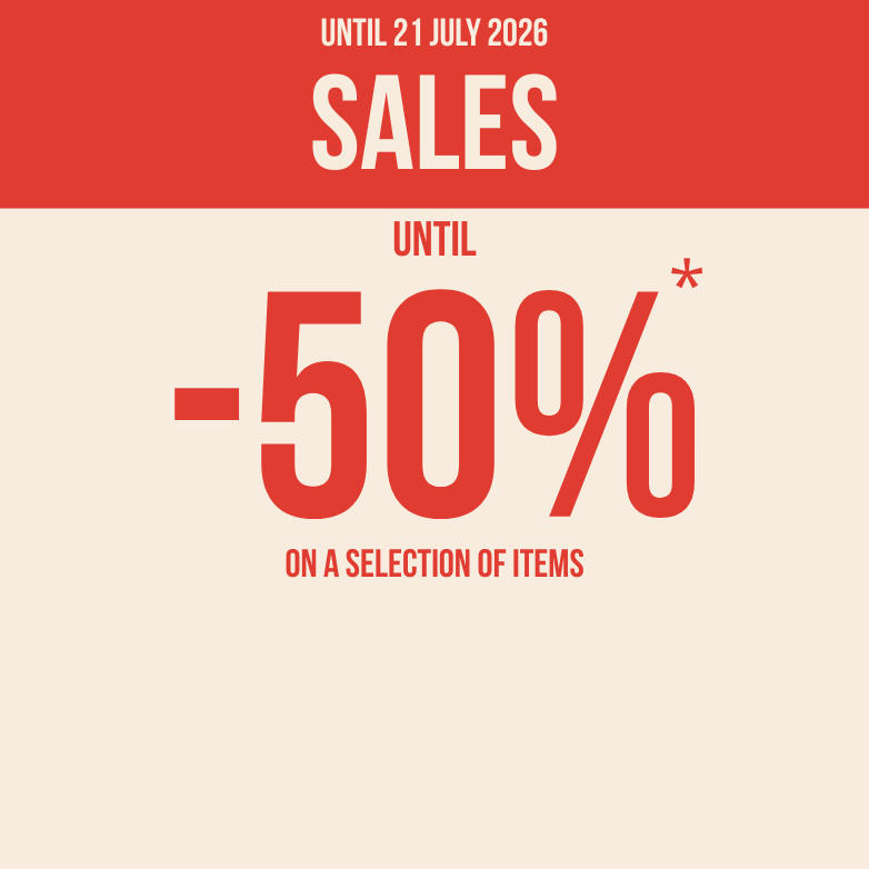 Sales : 50% off
