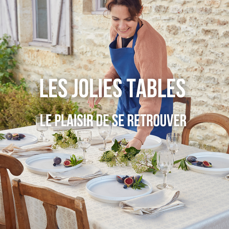 Linge de table : nappe, serviette de table