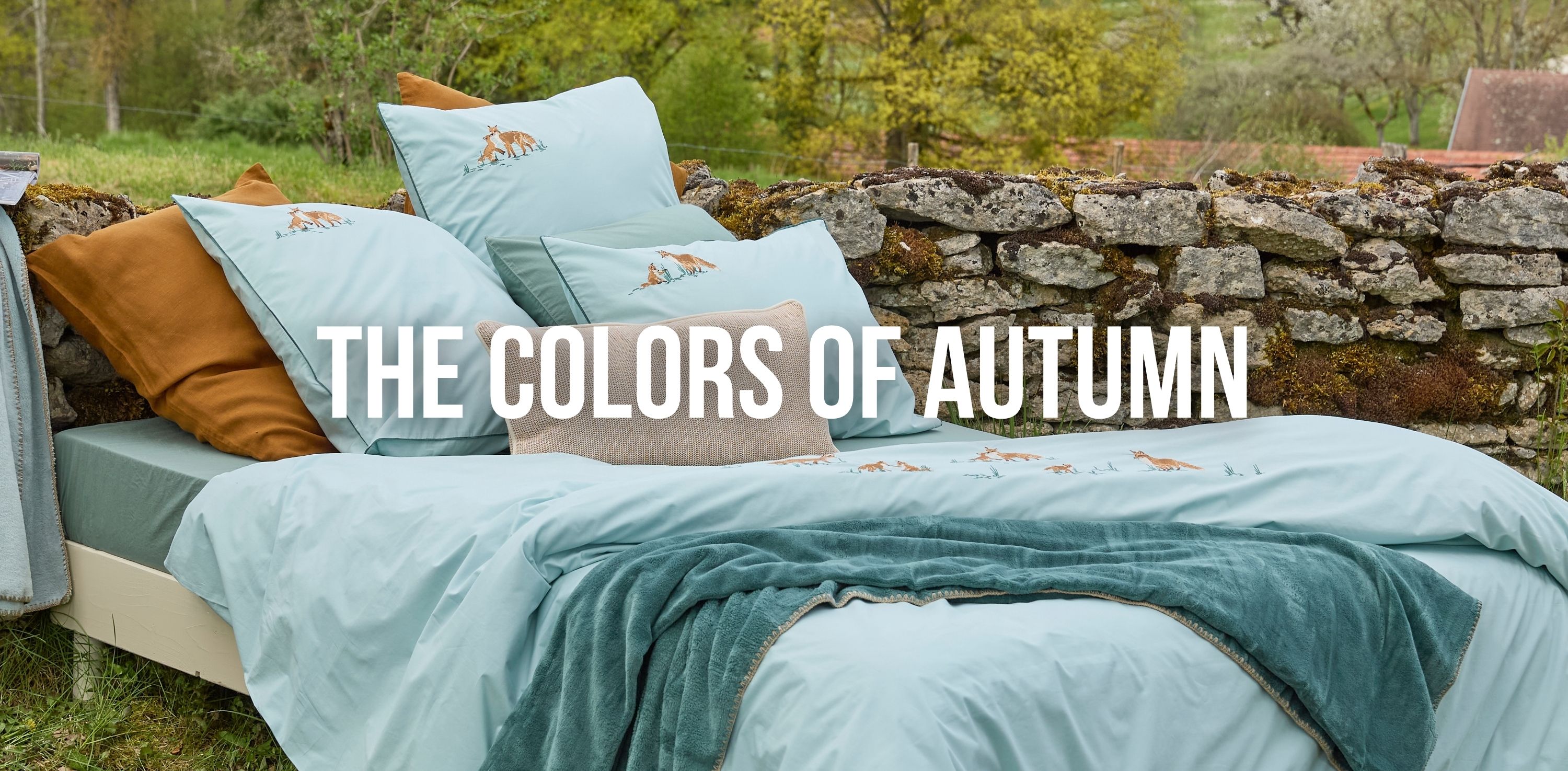 Bed linen The colours of automn