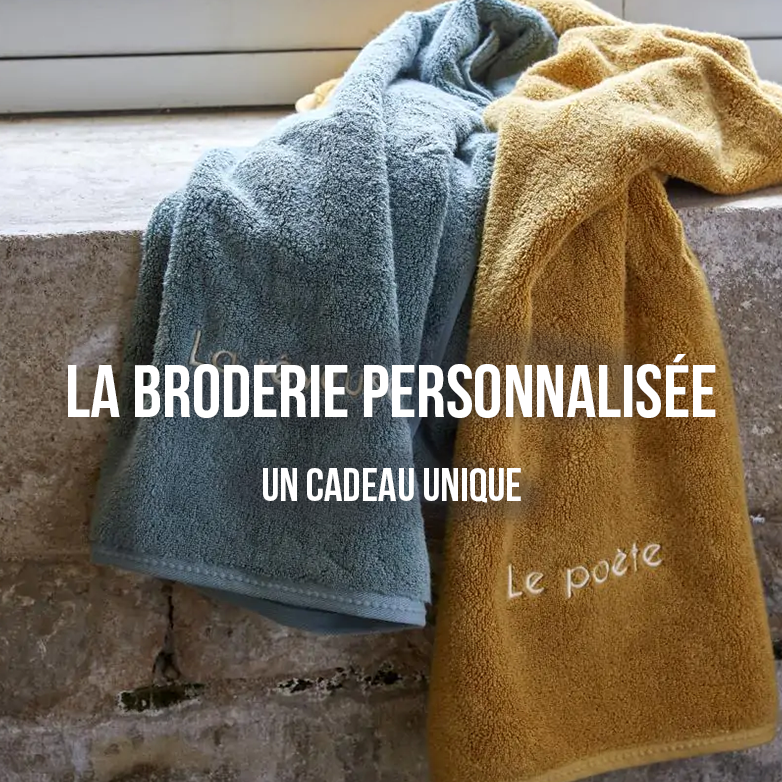 La broderie personnalisée